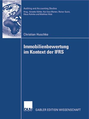 cover image of Immobilienbewertung im Kontext der IFRS